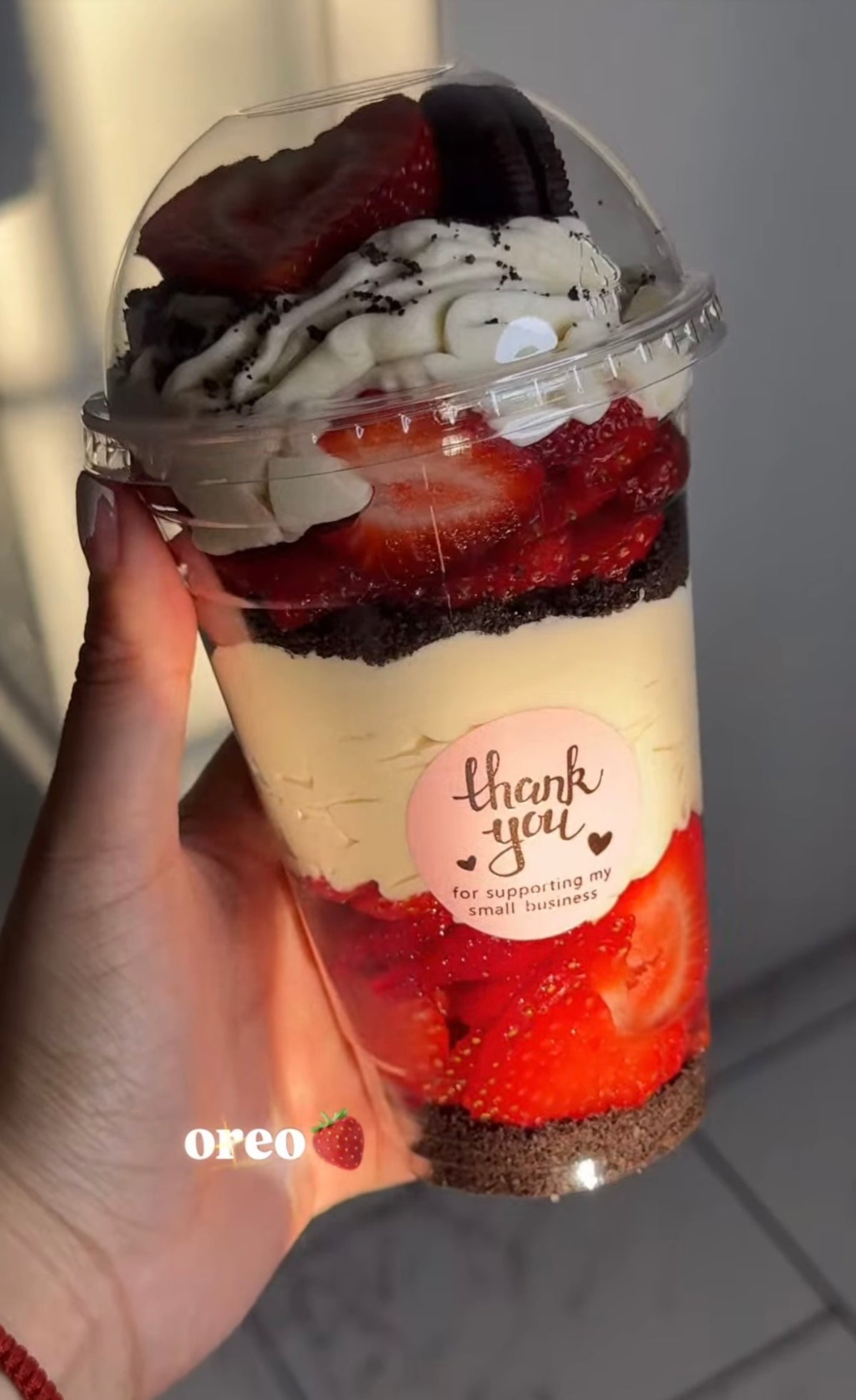 Oreo Cheesecake Cup